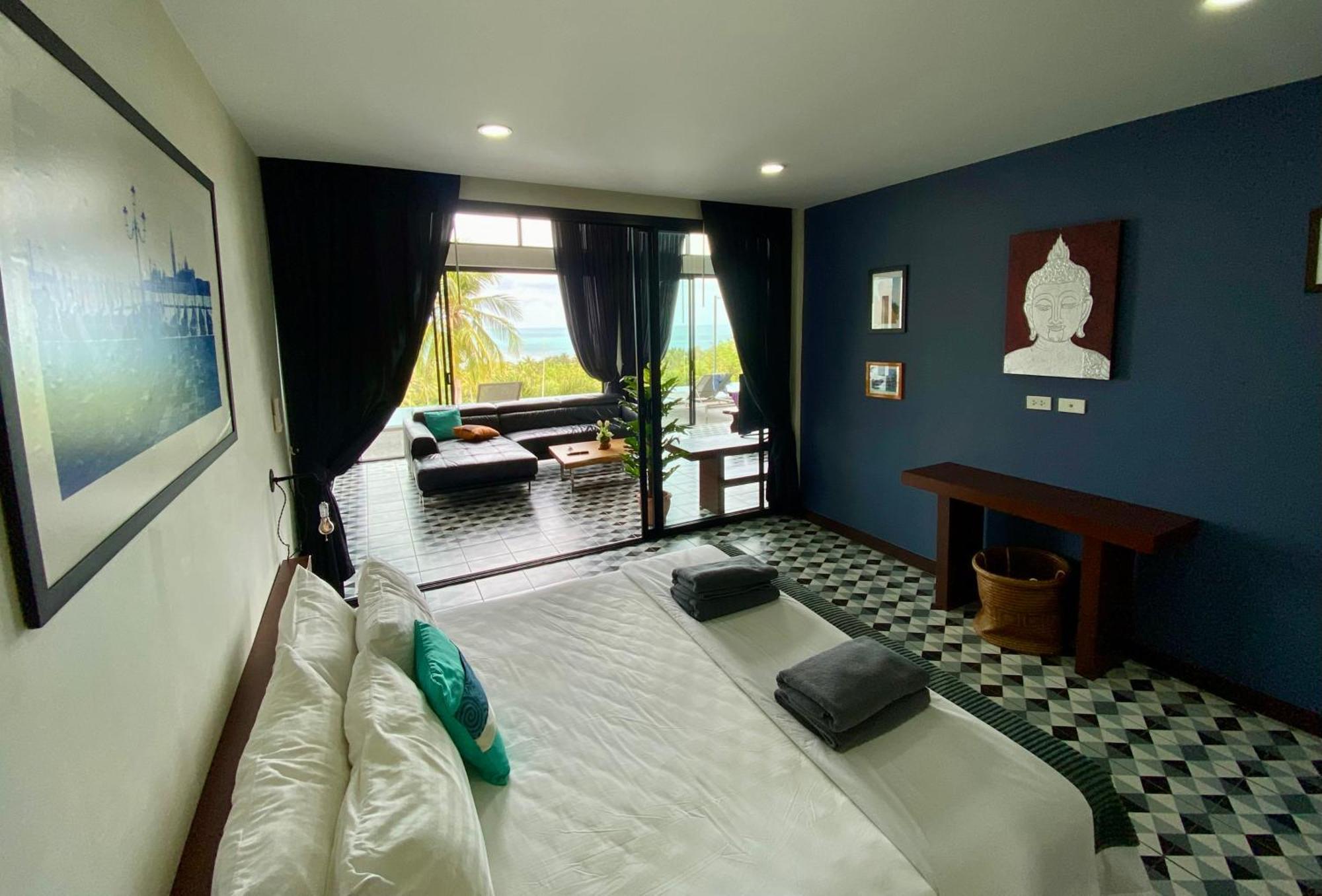 Ko Samui Seaview Pool Villa Philippa With Car Laem Set Beach Exterior photo