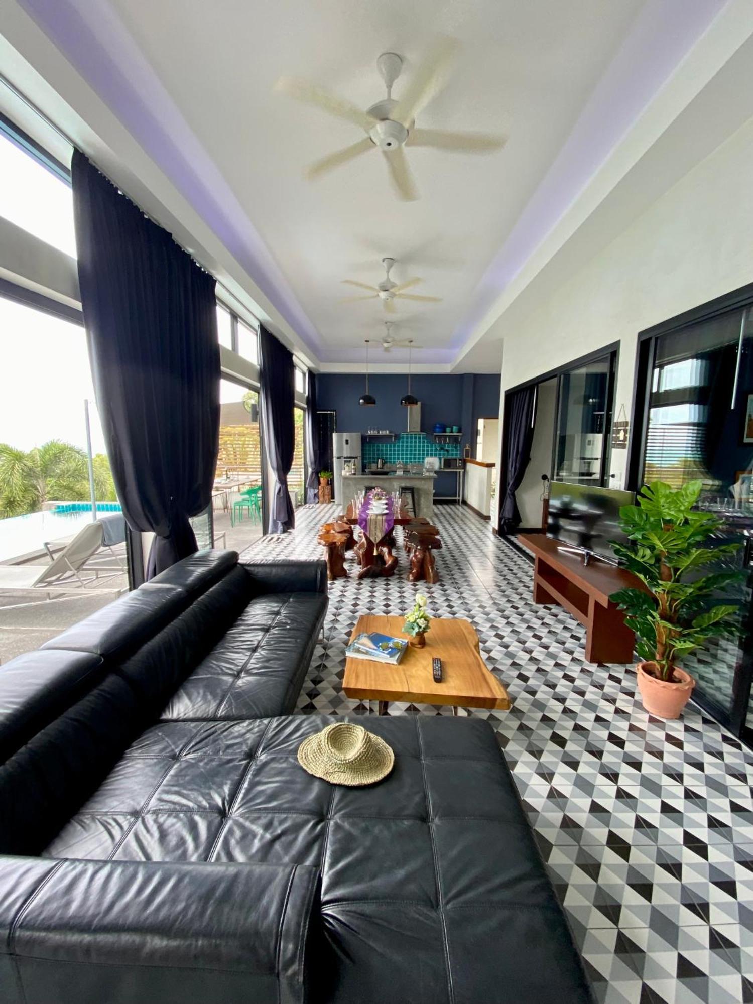 Ko Samui Seaview Pool Villa Philippa With Car Laem Set Beach Exterior photo