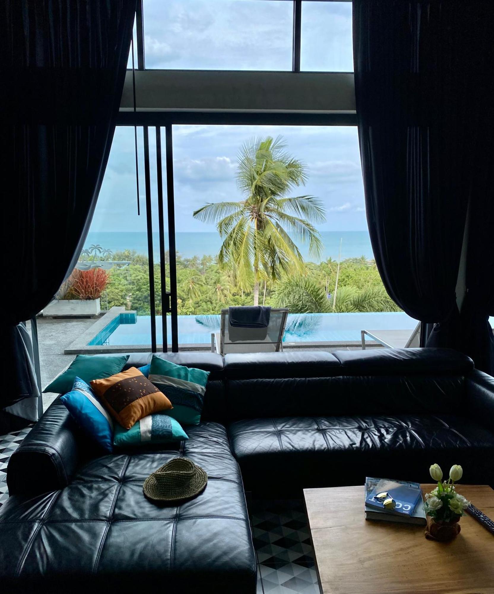 Ko Samui Seaview Pool Villa Philippa With Car Laem Set Beach Exterior photo