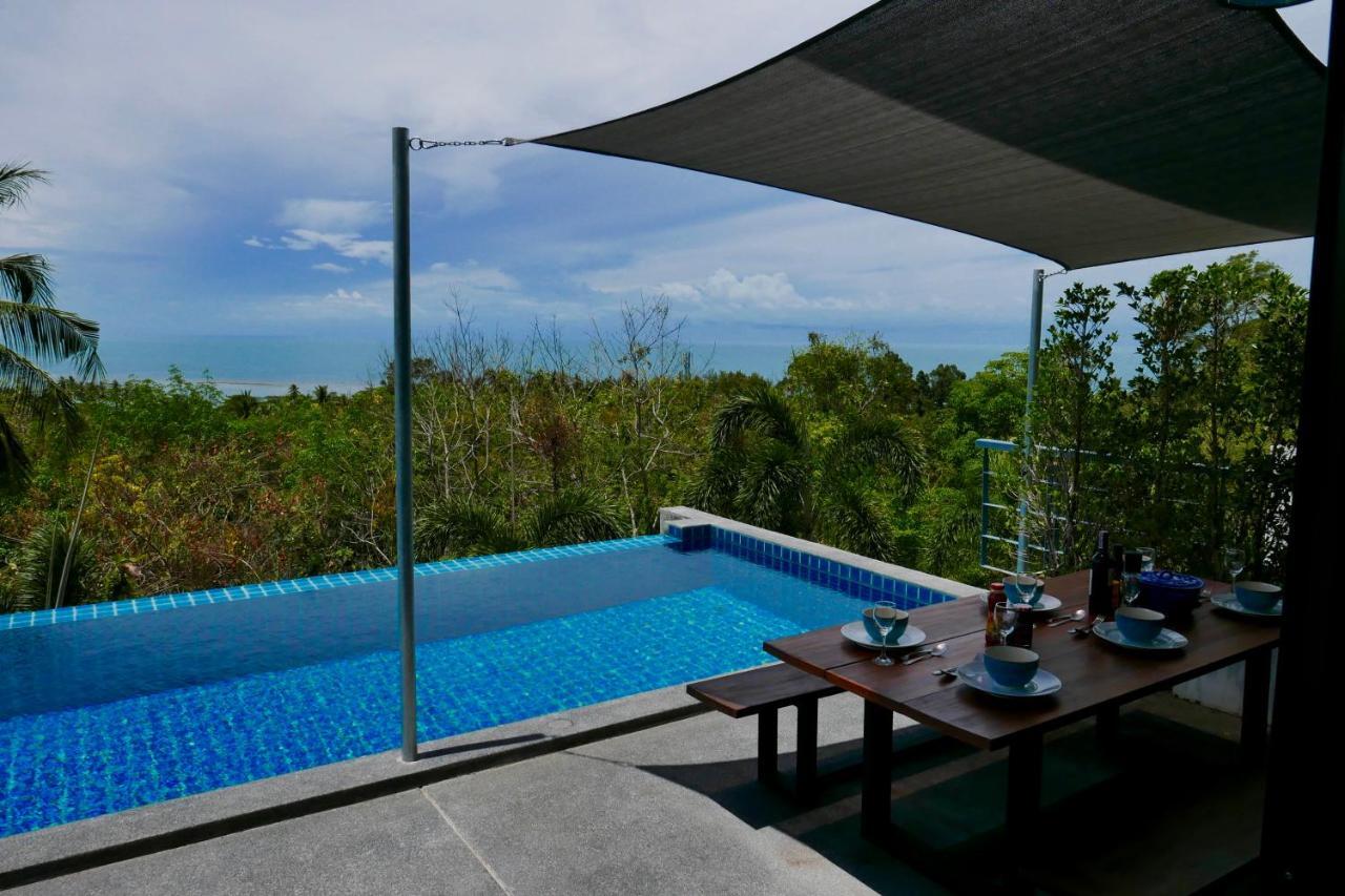 Ko Samui Seaview Pool Villa Philippa With Car Laem Set Beach Exterior photo